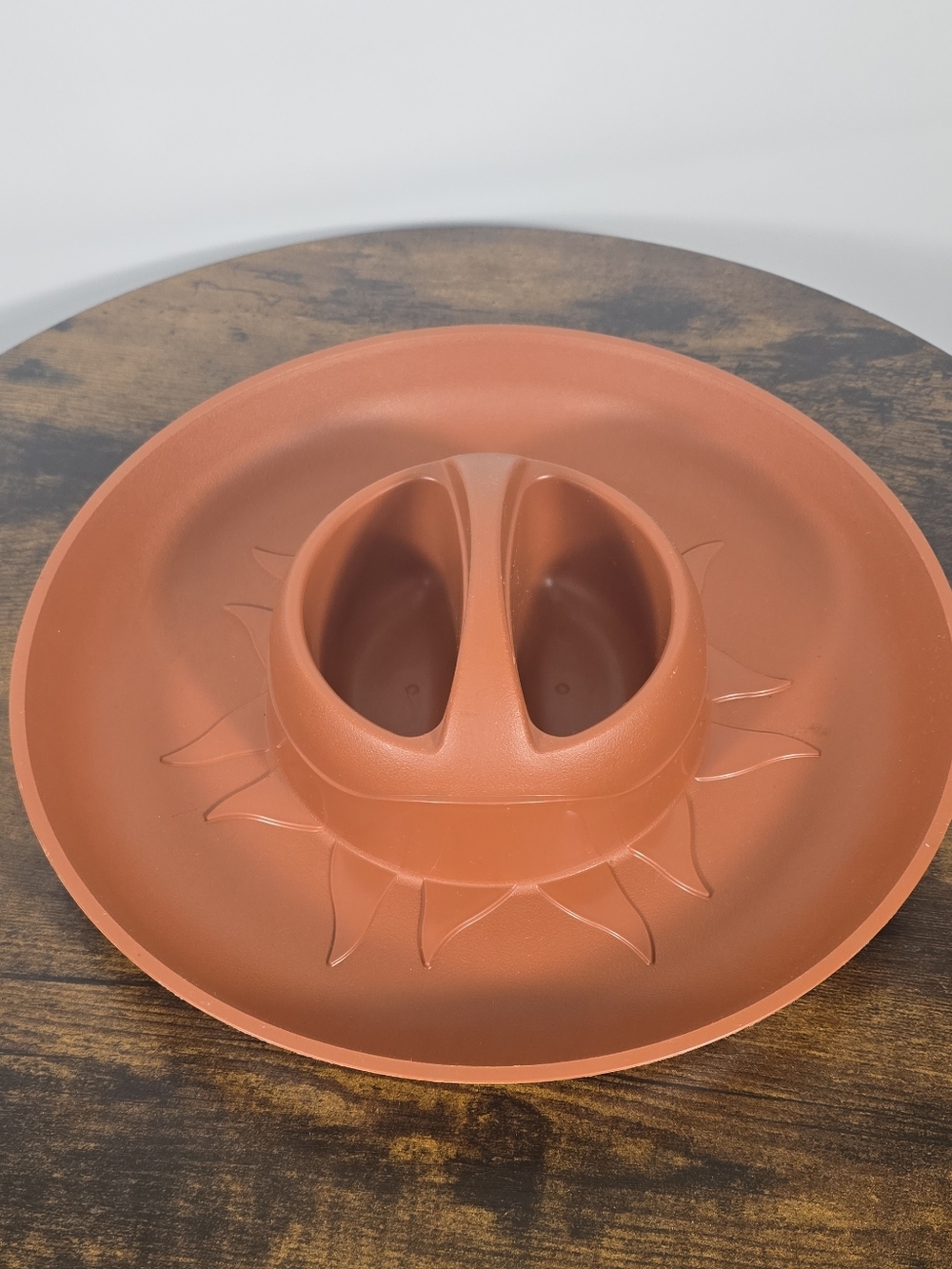 Nordic Ware Orange Serving Bowl For Chips And Dip